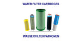WASSERFILTERPATRONEN Übersicht