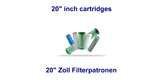 20 Zoll Wasserfilter Patronen