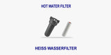 Warmwasserfilter HOT 80°C | Heißwasserfilter