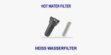 WASSERFILTERGEHÄUSE HOT 80°C | Heisswasser Heißwasserfilter