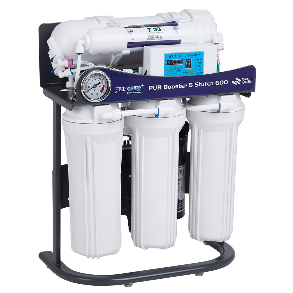 PUR Booster sistema a osmosi a flusso diretto a 5 stadi 600 GPD originale
