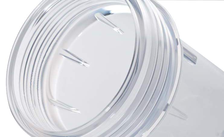 DP Big Bowl 10" PS TS Filtertasse Ersatz transparent