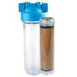 DP 10 QA CF 1/4" корпус filtro - resina cationica anticalcare