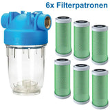 MP-PCA Untertisch Wasserfilter 1/2" - Aktivkohleblock Mikrofiltration