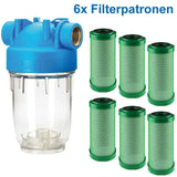MP-PCA Untertisch Wasserfilter 1/2" - Aktivkohleblock Mikrofiltration