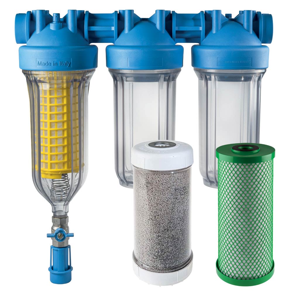 HYDRA BIG Ironmaster 1” - filtro ferro, filtro per acqua di pozzo, filtro per acqua domestica 