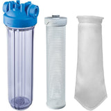 Filtro acqua Hero da 20" con set di sacchetti filtranti 50 mcr