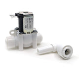 Elettrovalvola 3/8" 24V 4,8W - incl. 1x adattatore a L 3/8" tubo 3/8" raccordo
