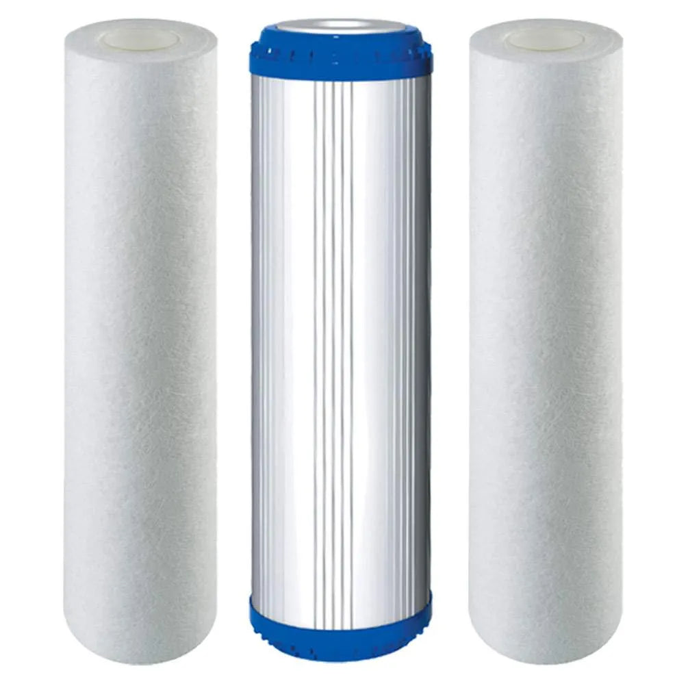 Ersatz Filter Osmose 3er Set 10-PLAX-1 für 5 Stufen Umkehrosmoseanlage