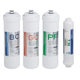PUR Booster 5 Stufen 600 GPD Direct flow Osmoseanlage - Ersatzfilter Set