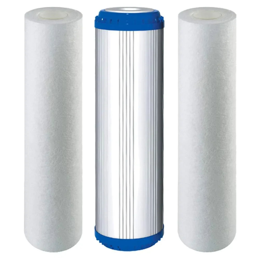 Ersatz Filter Osmose 3er Set 10-PLAX-1 für 5 Stufen Umkehrosmoseanlage