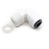 Adattatore a L per tubo da 3/8" con filettatura da 1/2"