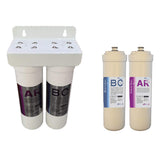 Set anticalcare PUR Smart DUO per addolcimento dell'acqua + set filtri di ricambio